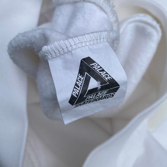 Palace x Calvin Klein SAMPLE Pullover Hoodie White - Picture 6 of 6